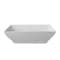 Anzzi Kayenge 5.9 ft. Solid Surface Freestanding Bathtub in Matte White FT-AZ8419 - alternate 4